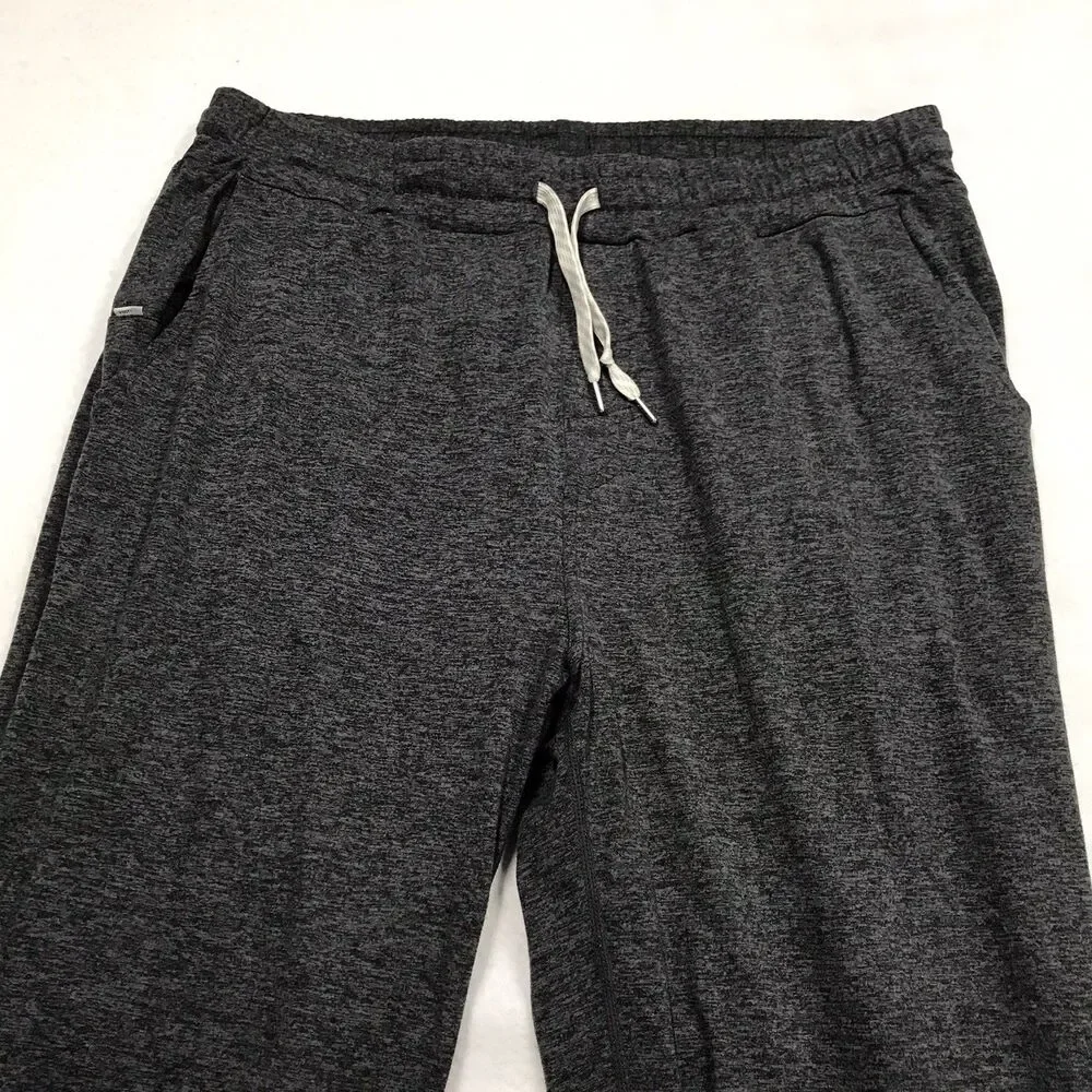 VUORI Ponto Performance Pant Men 2XL XXL (36x30) Gray Stretch Jogger